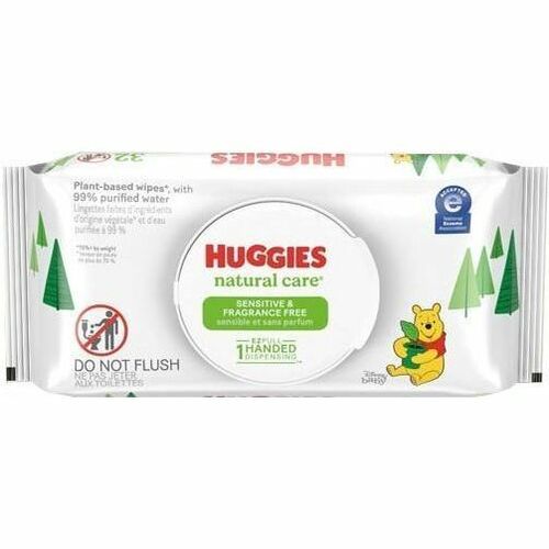 Huggies KCC31803 Natural Care Sensitive Baby Wipes