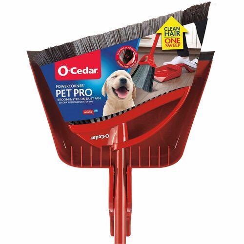 O-Cedar FHP168020 PowerCorner Pet Pro Broom