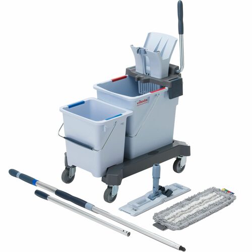 Vileda Professional VLD148344 UltraSpeed Double Bucket Kit