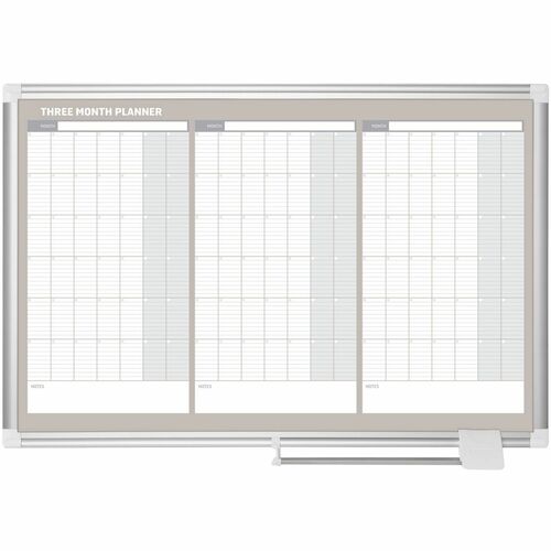 MasterVision BVCGA03204830 3-Month Calendar Board