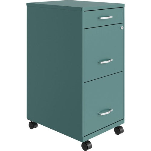 NuSparc NPRVF318BMTL Mobile File Cabinet