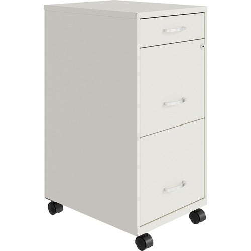 NuSparc NPRVF318BMWE Mobile File Cabinet