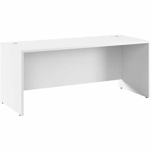 Bush Business Furniture BSHHHD372WHZ Hampton Heights 72W x 30D Office Desk