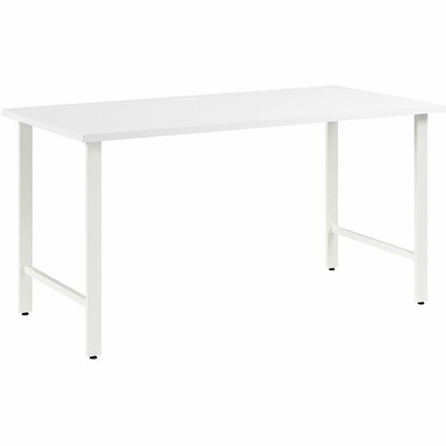 Bush Business Furniture BSHHUD160WH Hustle 60W x 30D Computer Desk with Metal Legs