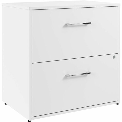 Bush Business Furniture BSHHUF130WH Hustle 2 Drawer Lateral File Cabinet