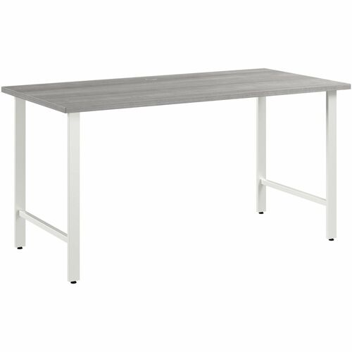 Bush Business Furniture BSHHUD160PG Hustle 60W x 30D Computer Desk with Metal Legs