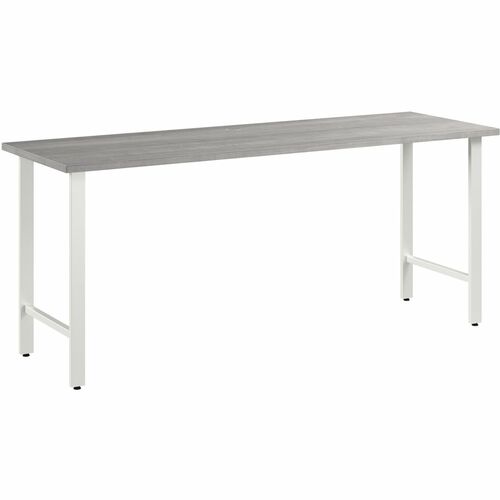 Bush Business Furniture BSHHUD172PG Hustle 72W x 24D Computer Desk with Metal Legs