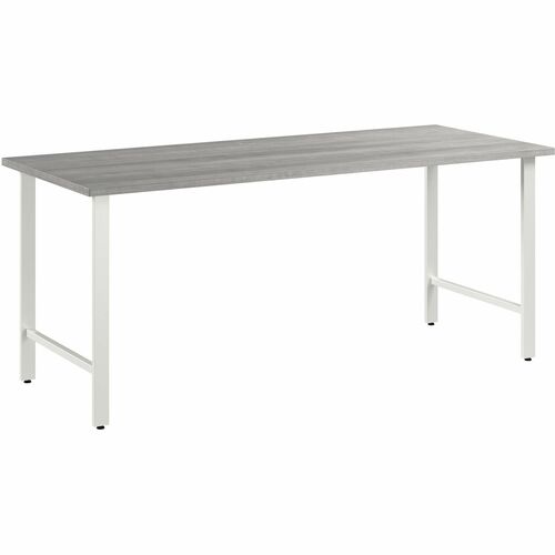 Bush Business Furniture BSHHUD272PG Hustle 72W x 30D Computer Desk with Metal Legs