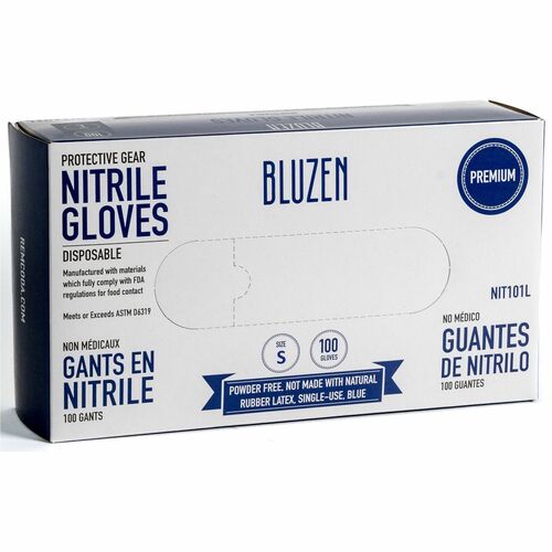 Remcoda RMLNIT101S Disposable Nitrile Gloves