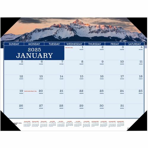 House of Doolittle HOD141 Recycled Americana Monthly Desk Pad
