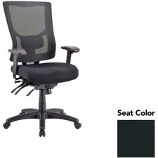 Lorell LLR6200043 Multifunctional Mesh High-back Exec. Chair