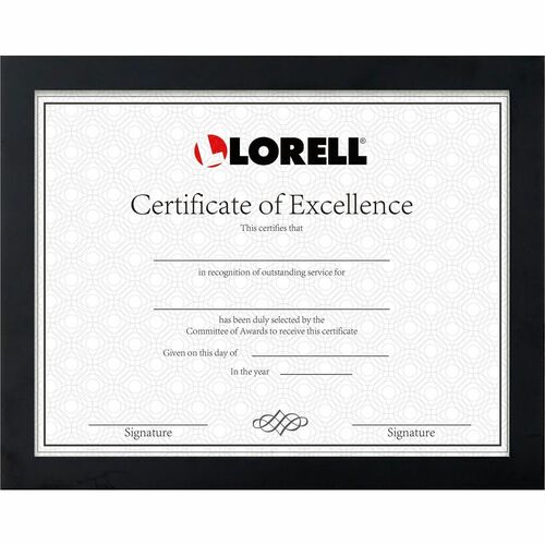 Lorell LLR49418 Certificate Frame