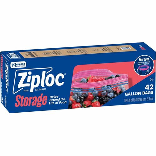 Ziploc® SJN383233 Stand-Up Storage Bags