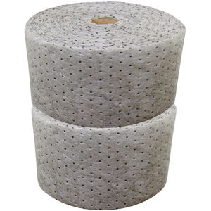 Oil Dri L90903 15" x 150' Gray Universal Bonded Heavy Weight Split Sorbent Roll (Price/Roll)