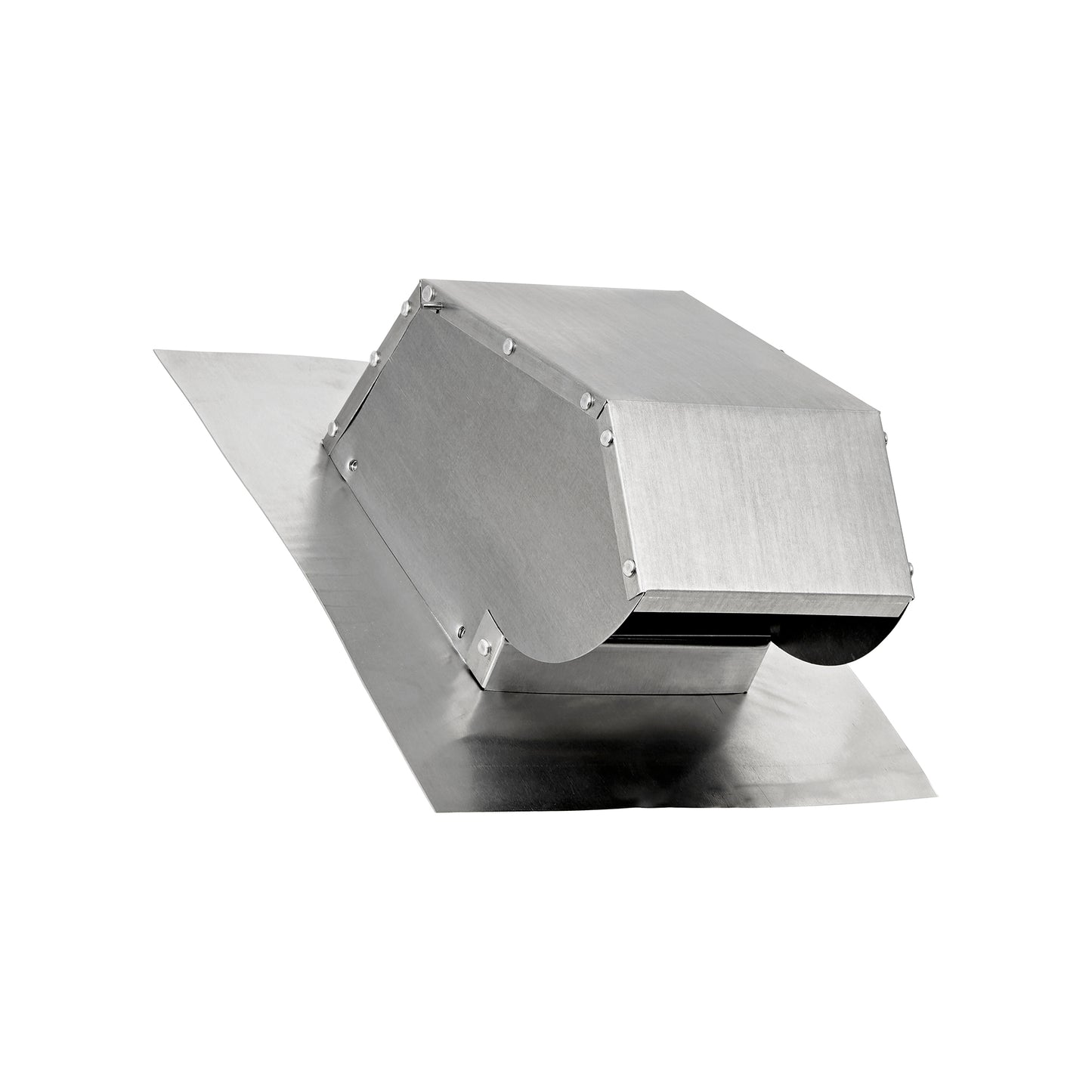 Lambro 109NS 4 Inch Aluminum Roof Exhaust Vent – Damper – No Screen – 1.75 Inch Pipe