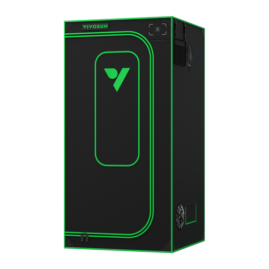 Vivosun Grow Tent Pro 3x3 P336, 2-4 Plants Use, Large Front Window, 36' x 36' x 72', For Indoor Plants Growing