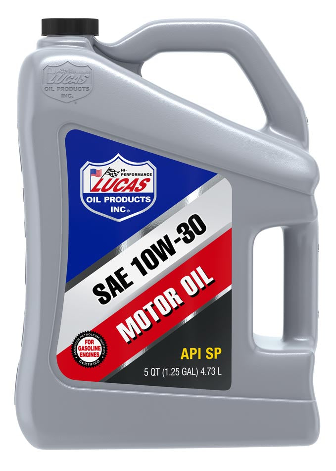 Lucas Oil 10341 SAE 10W-30 API SP Motor Oil/5 Quart