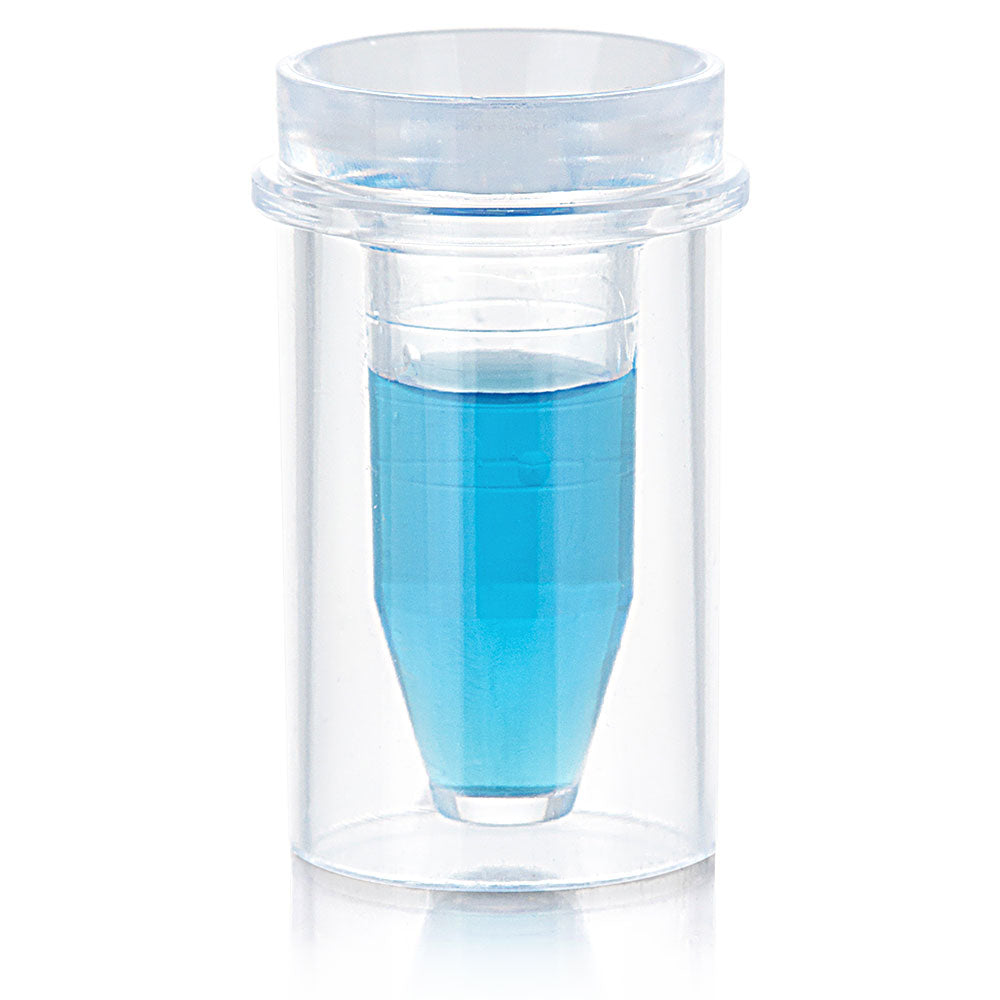 Globe Scientific 110021 Sample Cup 0.5mL PS 1000/Bag