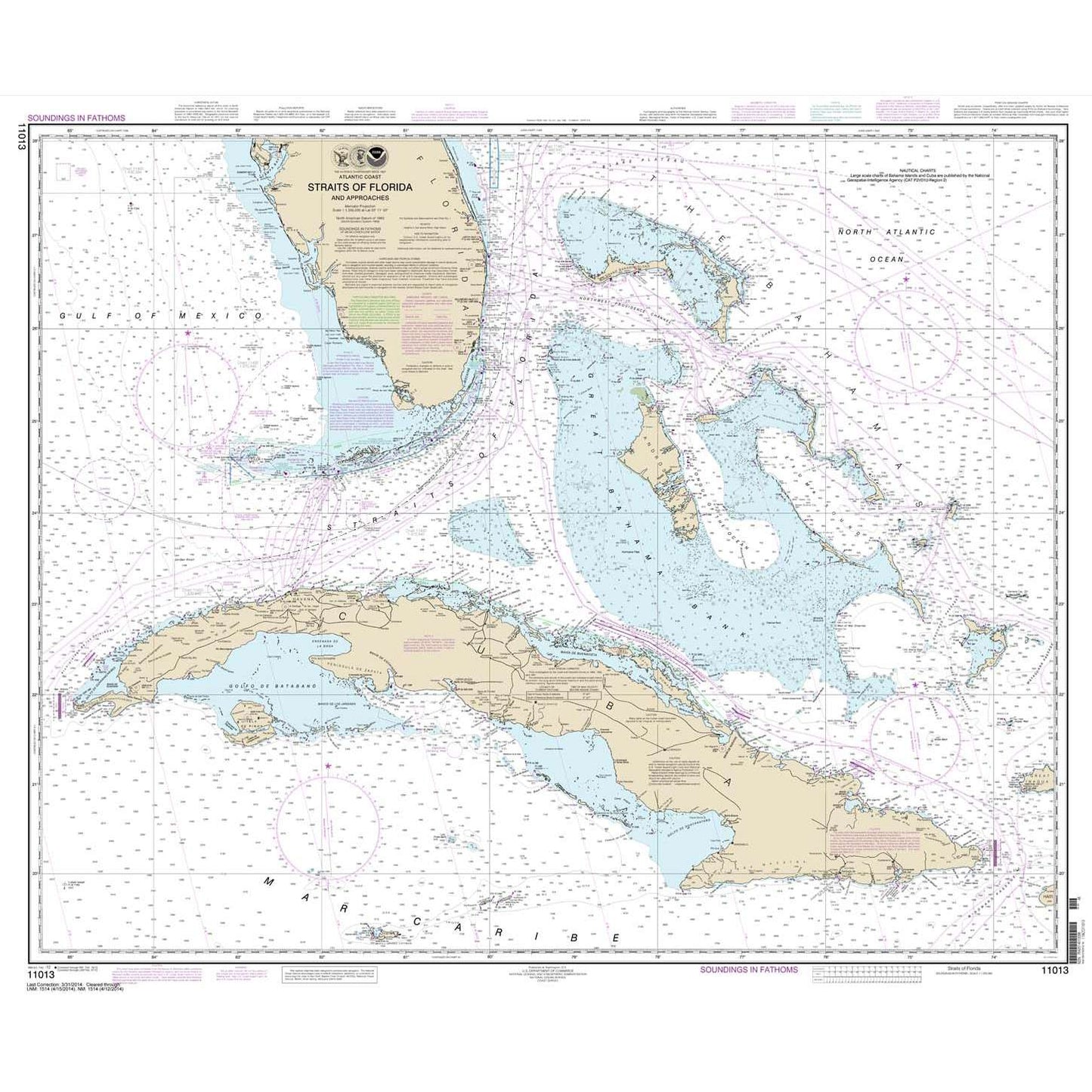 Paradise Clay NO_11013 NOAA Straits of Florida and Approaches