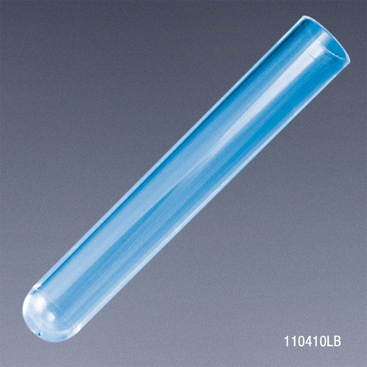 Globe Scientific 110410LB Test Tube 12 x 75mm (5mL) PS Blue