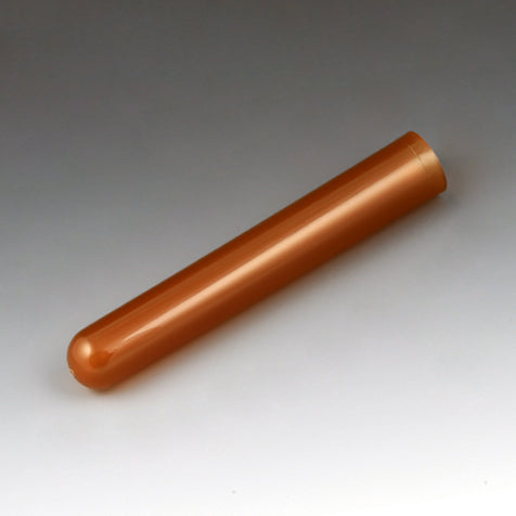 Globe Scientific 110441AM Test Tube 12 x 75mm (5mL) PP Amber 1000/Bag 2 Bags/Carton