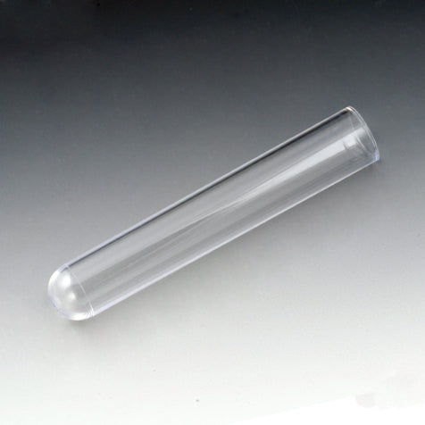 Globe Scientific 110474 Test Tube 13 x 75mm (5mL) PS 500/Bag 4 Bags/Unit