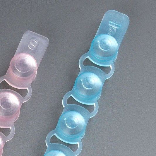 Globe Scientific 110578B Cap Strip PP Blue 8 Caps/Strip 125 Strips/Unit (For use with # 110575 Tube Strip)