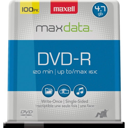 Maxell MAX638014 16X Dvd-R Media - 120Mm