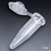 Globe Scientific 111562 Microcentrifuge Tube 1.5mL PP Attached Snap Cap Graduated Natural Lot Certified Rnase Dnase Pyrogen ATP and Human DNA Free