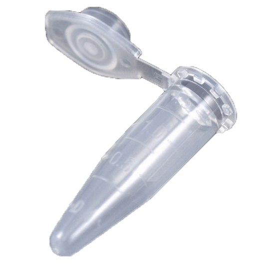 Globe Scientific 111574G Microcentrifuge Tube 2.0mL PP Attached Snap Cap Graduated Green Certified Rnase Dnase and Pyrogen Free 500/Stand Up Zip Lock Bag