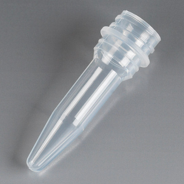 Globe Scientific 111702 Microtube 0.5mL Self-Standing PP No Cap