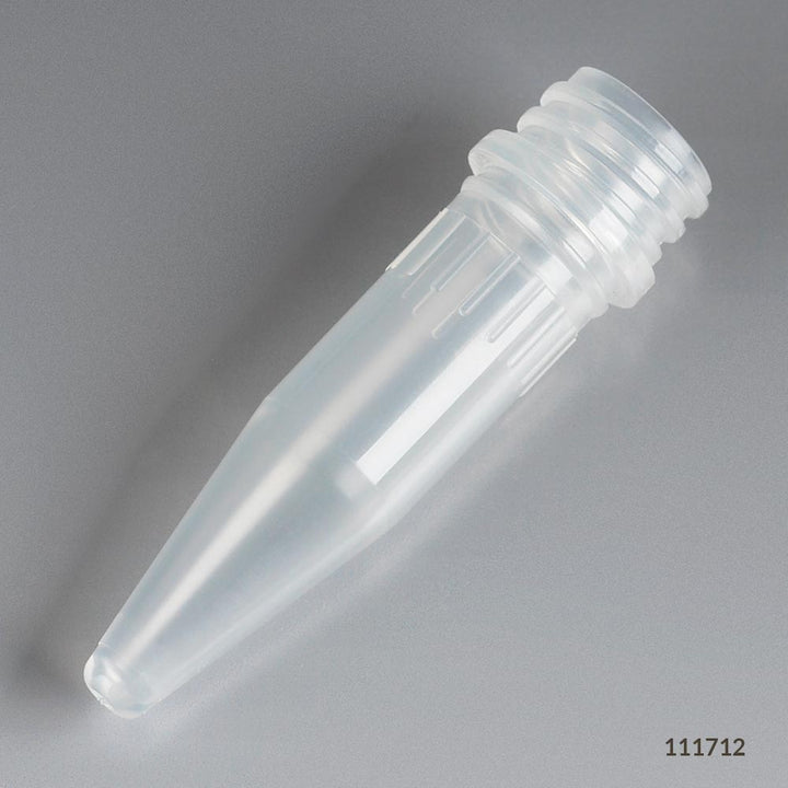 Globe Scientific 111702 Microtube 0.5mL Self-Standing PP No Cap