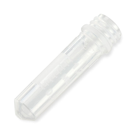 Globe Scientific 111732 Microtube 2mL PP No Cap