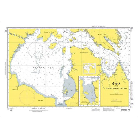 Paradise Clay NGA_111 NGA Chart Hudson Strait and Bay
