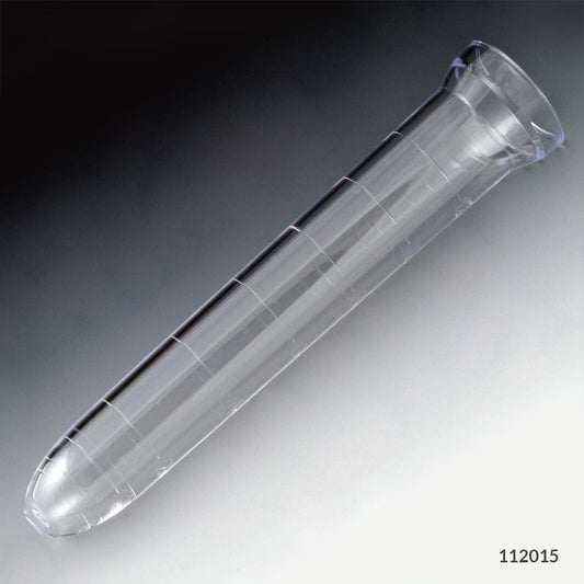 Globe Scientific 112015 Tube Urine Centrifuge 12mL with Flared Top PS Kova Type Graduated 1000/Bag 2 Bags/Unit