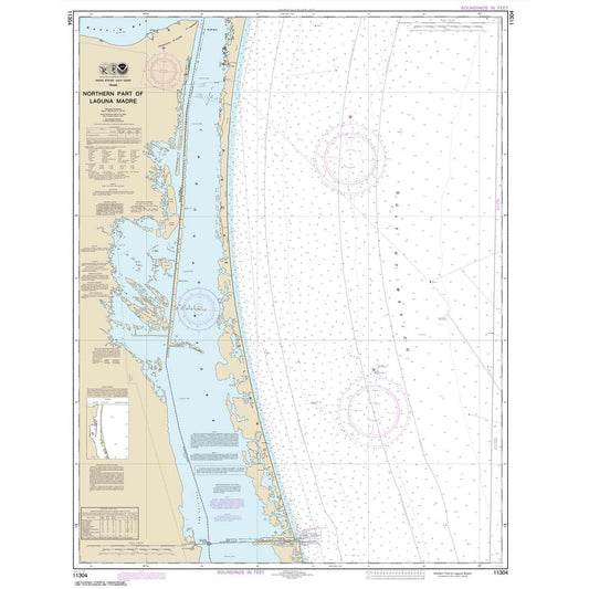 Paradise Clay NO_11304 HISTORICAL NOAA NORTHERN PART OF LAGUNA MADRE