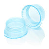 Globe Scientific 113144B Snap Cap Translucent Blue PE for 16mm Glass and Evacuated tubes