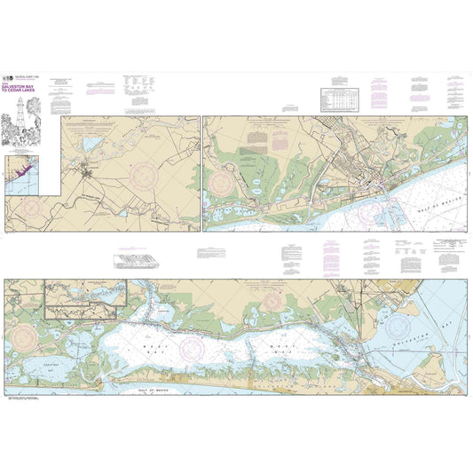 Paradise Clay NO_11322 HISTORICAL NOAA Intracoastal Waterway Galveston Bay to Cedar Lakes