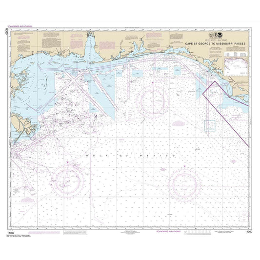 Paradise Clay NO_11360 HISTORICAL NOAA Cape St. George to Mississippi Passes
