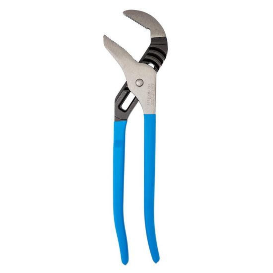 Jones Stephens J40405 16" Tongue and Groove Pliers,Channel Lock No. 460, 4-1/4" Capacity, # Adj. 8