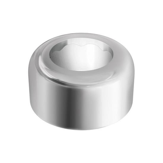 Jones Stephens E05125 1-1/4" IPS Chrome Plated Steel Box Escutcheon, Bag of 5