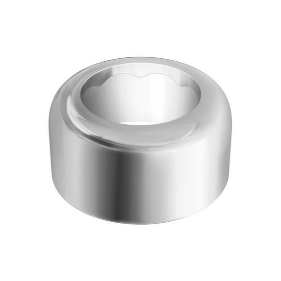 Jones Stephens E05150 1-1/2" IPS Chrome Plated Steel Box Escutcheon, Bag of 5