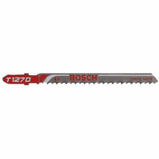 BOSCH POWER TOOLS T127D 4" 8Tpi Hss Jigsaw Bladew/Bosch Sha (5 EA)