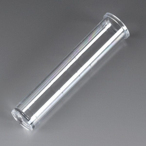 Globe Scientific 114010 Tube 12 x 57mm (3mL) PS Flat Bottom Graduated with Rim 1000/Bag