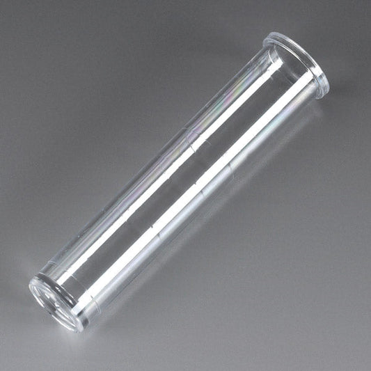 Globe Scientific 114010 Tube 12 x 57mm (3mL) PS Flat Bottom Graduated with Rim 1000/Bag, BAG/1000