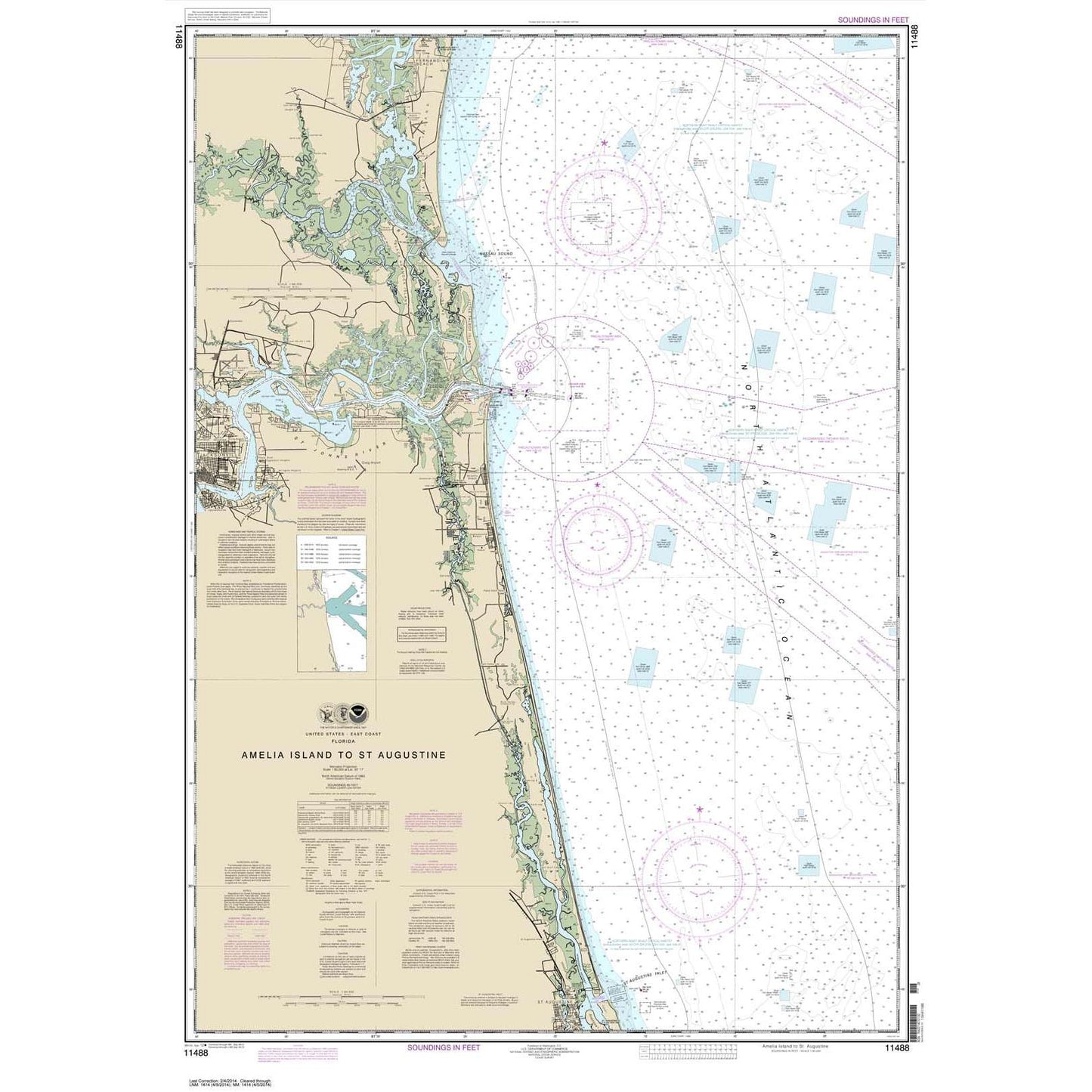 Paradise Clay NO_11488 HISTORICAL NOAA Amelia Island to St. Augustine