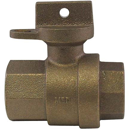 A.Y. McDonald 5142-304 76101W 1X3.81 Ball Curb Fnpt X Fnpt - Nl
