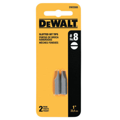 Dewalt DW2008 #8 Slotted Insert Bit (2 Bit)