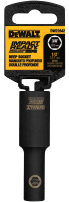 Dewalt DW2290 3/4" 3/8" Drive 6Pt Deepimpact Driver Ready Soc