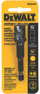 Dewalt DW2547IR 1/4" Hex Shank To 1/2" Socket Adaptor